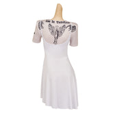 John Wick Ballerina (2025) Eve Macarro Rooney White Dance Dress Set Outfits Cosplay Costume